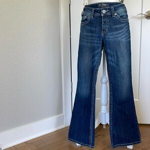 Silver Suki Jeans - Short Length - boot cut